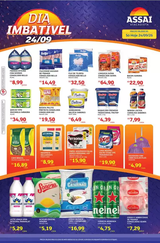 Catálogo Assaí Atacadista em Cambuci | Encarte Assaí Atacadista 172411-590 | 2026-09-24T00:00:00.000Z - 2026-09-24T00:00:00.000Z