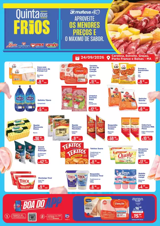 Catálogo Supermercados Mateus | Quinta dos Frios | 2026-09-24T00:00:00.000Z - 2026-09-24T00:00:00.000Z