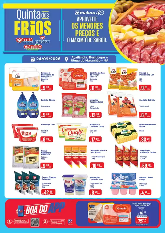 Catálogo Supermercados Mateus | Quinta dos Frios | 2026-09-24T00:00:00.000Z - 2026-09-24T00:00:00.000Z