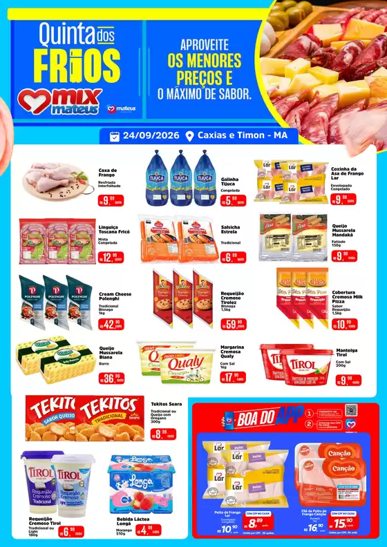 Catálogo Supermercados Mateus | Quinta dos frios | 2026-09-24T00:00:00.000Z - 2026-09-25T00:00:00.000Z