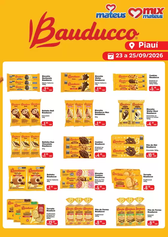 Catálogo Supermercados Mateus | Bauducco | 2026-09-24T00:00:00.000Z - 2026-09-25T00:00:00.000Z