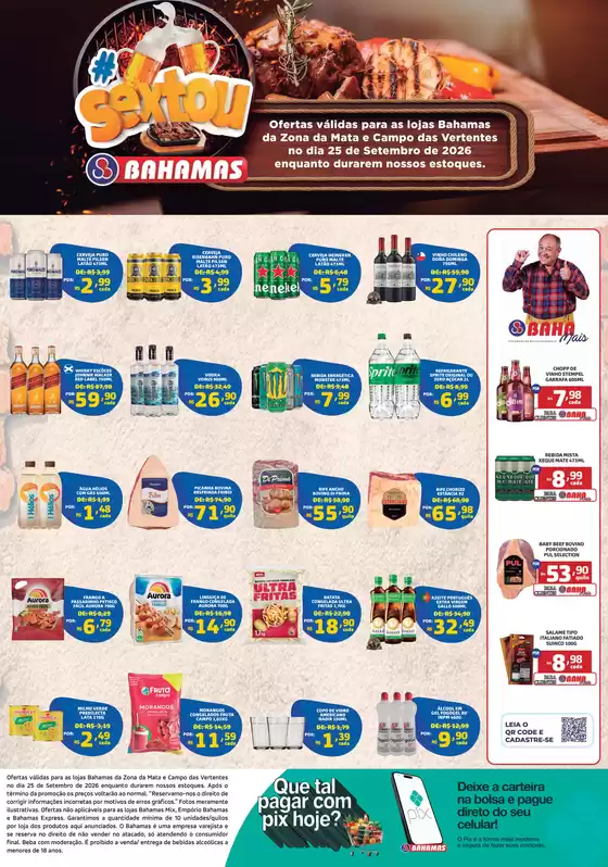 Catálogo Bahamas Supermercados | É sexta-feira. | 2026-09-25T00:00:00.000Z - 2026-09-25T00:00:00.000Z