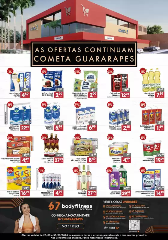 Catálogo Cometa Supermercados | Ofertas de Inauguração | 2026-09-25T00:00:00.000Z - 2026-09-30T00:00:00.000Z