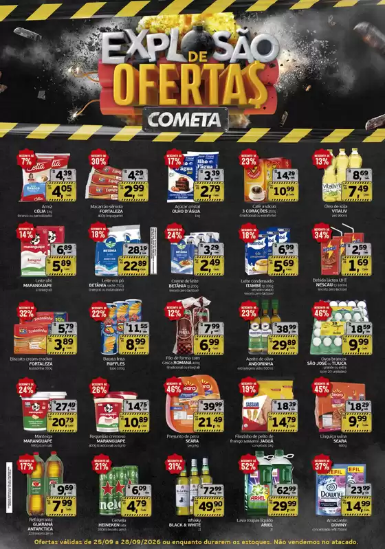 Catálogo Cometa Supermercados | A Explosão de Ofertas do Cometa | 2026-09-25T00:00:00.000Z - 2026-09-28T00:00:00.000Z