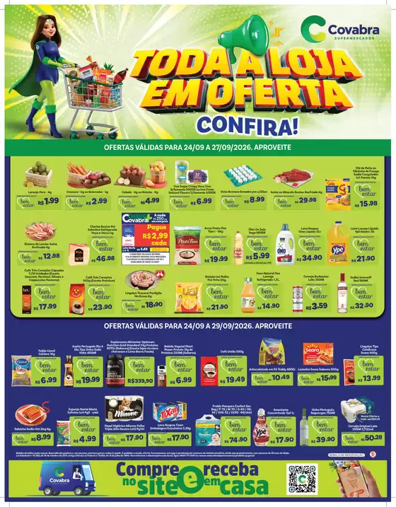 Catálogo Covabra Supermercados | Jornal de Ofertas Indaiatuba | 2026-09-24T00:00:00.000Z - 2026-09-29T00:00:00.000Z
