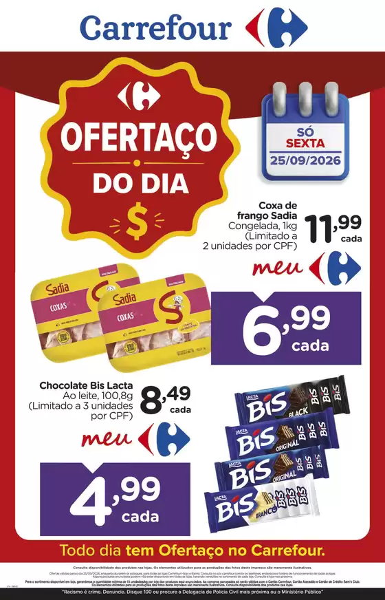 Catálogo Carrefour | OFERTA DO DIA | 2026-09-25T00:00:00.000Z - 2026-09-25T00:00:00.000Z
