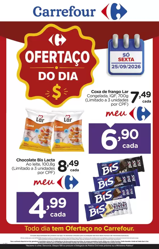 Catálogo Carrefour em Nova Lima | Promoções especiais em andamento | 2026-09-25T00:00:00.000Z - 2026-09-25T00:00:00.000Z
