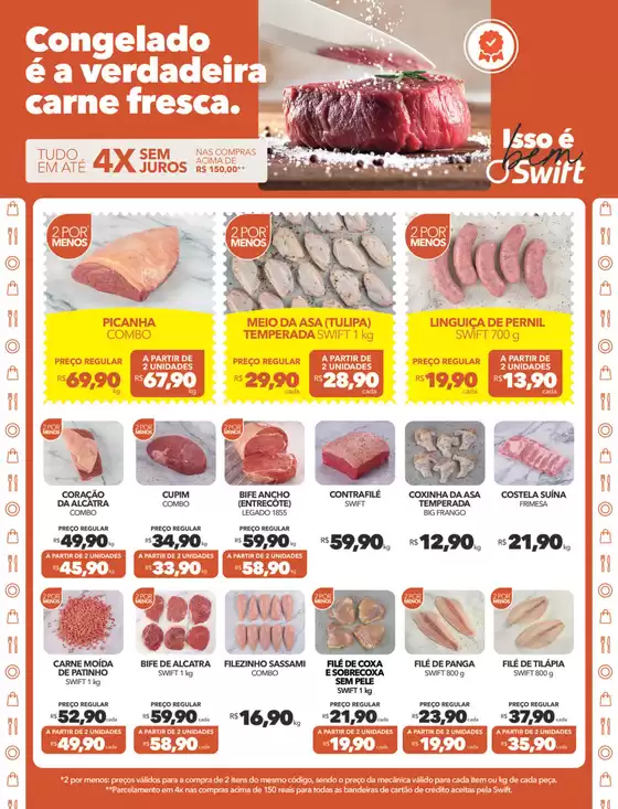 Catálogo Swift | Ofertas para caçadores de pechinchas | 2026-09-25T00:00:00.000Z - 2026-10-07T00:00:00.000Z