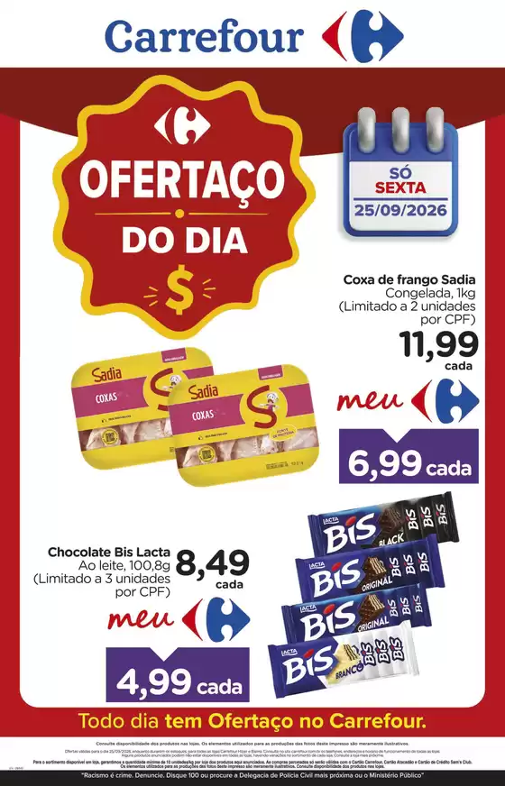 Catálogo Carrefour em São Miguel | Descubra ofertas atraentes | 2026-09-25T00:00:00.000Z - 2026-09-25T00:00:00.000Z