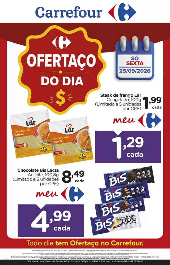 Catálogo Carrefour em São Miguel | Ofertas especiais para você | 2026-09-25T00:00:00.000Z - 2026-09-25T00:00:00.000Z