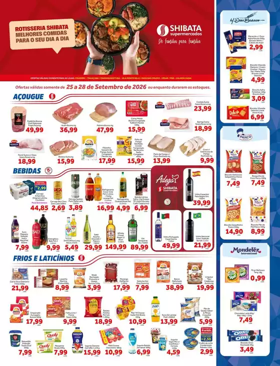 Catálogo Shibata Supermercados | Ofertas para caçadores de pechinchas | 2026-09-25T00:00:00.000Z - 2026-09-28T00:00:00.000Z