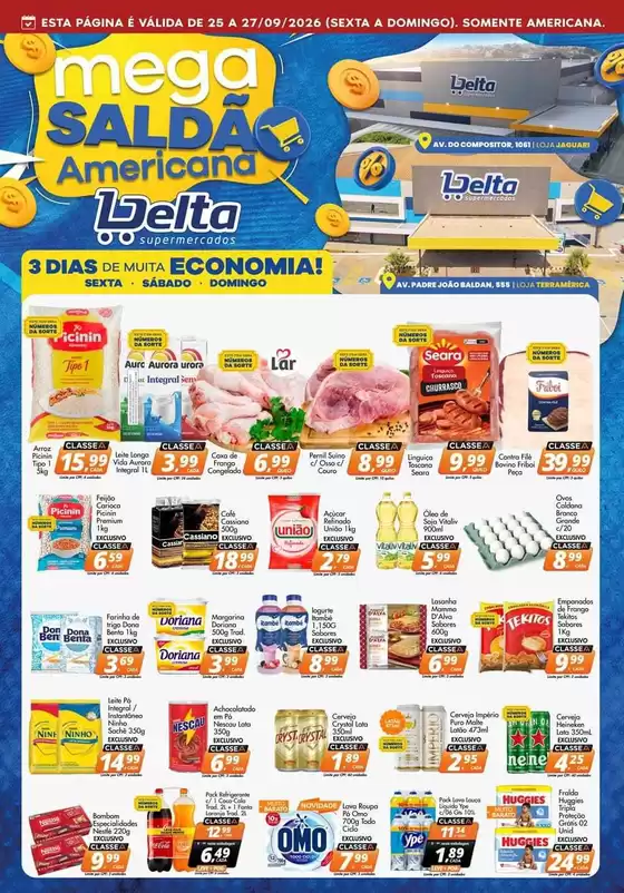 Catálogo Delta Supermercados | Promoções especiais em andamento | 2026-09-25T00:00:00.000Z - 2026-09-27T00:00:00.000Z