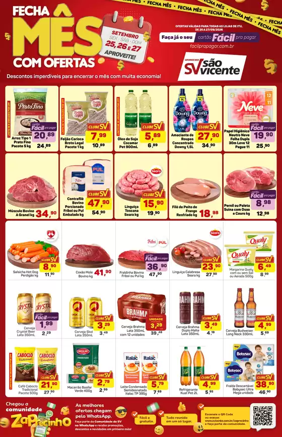 Catálogo Supermercados São Vicente | Nossas melhores pechinchas | 2026-09-25T00:00:00.000Z - 2026-09-27T00:00:00.000Z