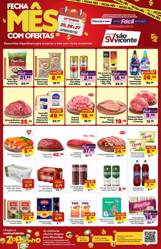 Catálogo Supermercados São Vicente | Melhores ofertas para compradores econômicos | 2026-09-25T00:00:00.000Z - 2026-09-27T00:00:00.000Z