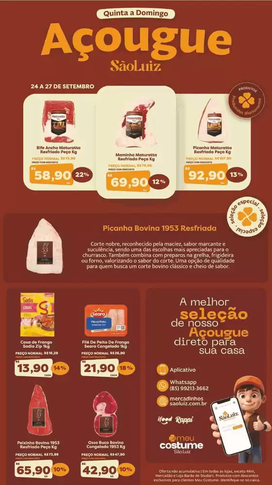 Catálogo Mercadinhos São Luiz | Açougue | 2026-09-24T00:00:00.000Z - 2026-09-27T00:00:00.000Z