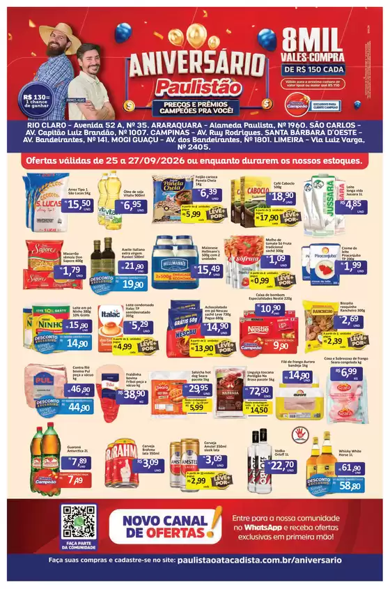 Catálogo Paulistão Atacadista | Melhores ofertas para compradores econômicos | 2026-09-25T00:00:00.000Z - 2026-09-27T00:00:00.000Z