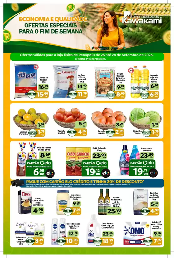 Catálogo Supermercados Kawakami | Ofertas - Penápolis | 2026-09-25T00:00:00.000Z - 2026-09-28T00:00:00.000Z