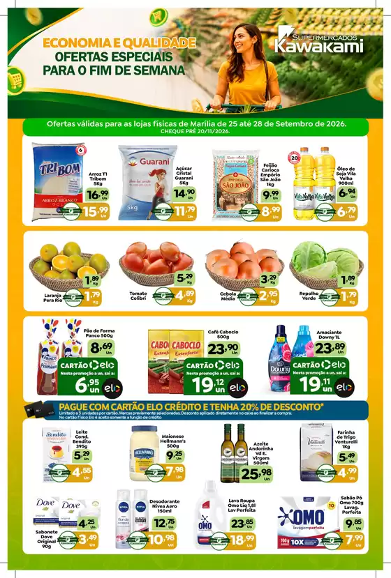 Catálogo Supermercados Kawakami | Ofertas - Marília | 2026-09-25T00:00:00.000Z - 2026-09-28T00:00:00.000Z