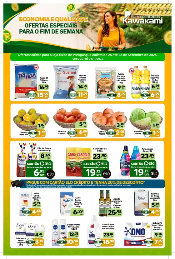 Catálogo Supermercados Kawakami | Ofertas - Paraguaçu Paulista | 2026-09-25T00:00:00.000Z - 2026-09-28T00:00:00.000Z