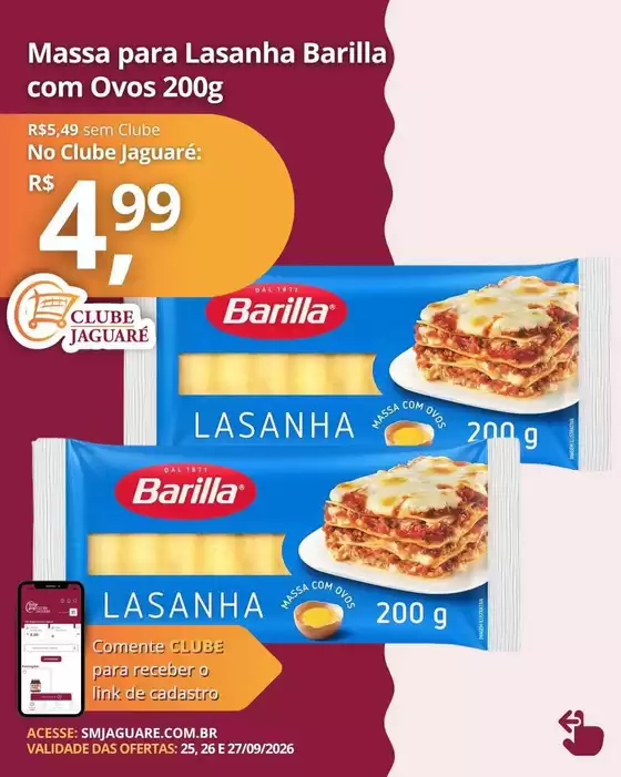 Catálogo Supermercado Jaguaré | Encarte Supermercado Jaguaré | 2026-09-25T00:00:00.000Z - 2026-09-27T00:00:00.000Z