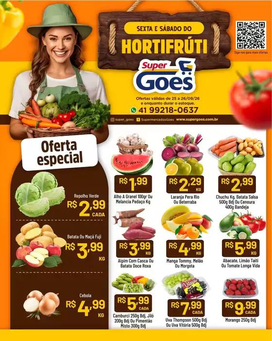 Catálogo Supermercados Goes | Ótima oferta para todos os clientes | 2026-09-25T00:00:00.000Z - 2026-09-26T00:00:00.000Z