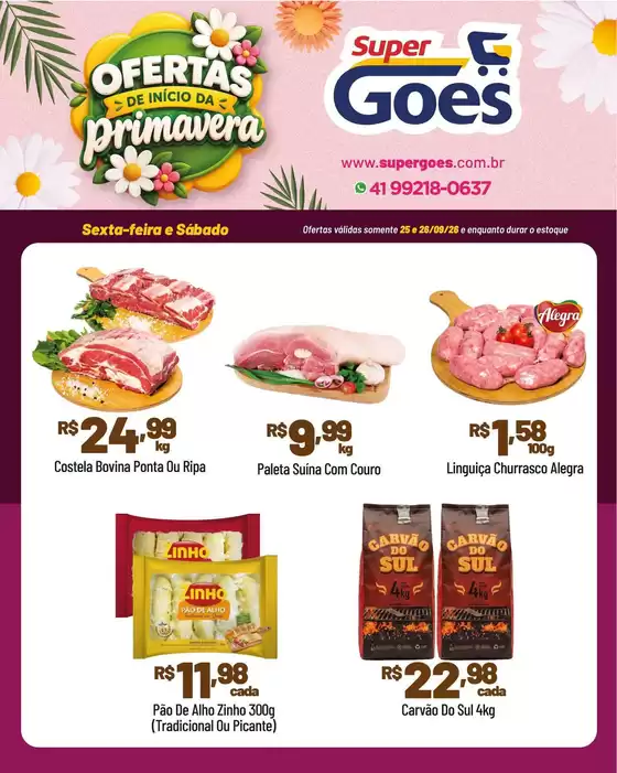 Catálogo Supermercados Goes | Encarte Supermercados Goes | 2026-09-25T00:00:00.000Z - 2026-09-26T00:00:00.000Z