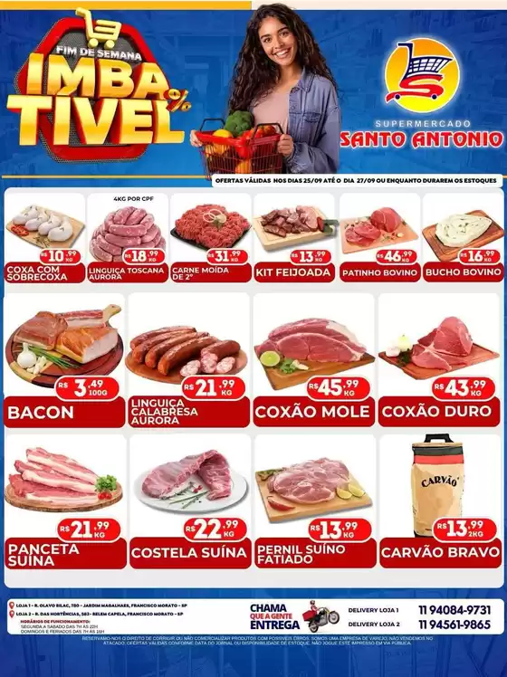 Catálogo Supermercados Santo Antonio | Encarte Supermercados Santo Antonio | 2026-09-25T00:00:00.000Z - 2026-09-27T00:00:00.000Z