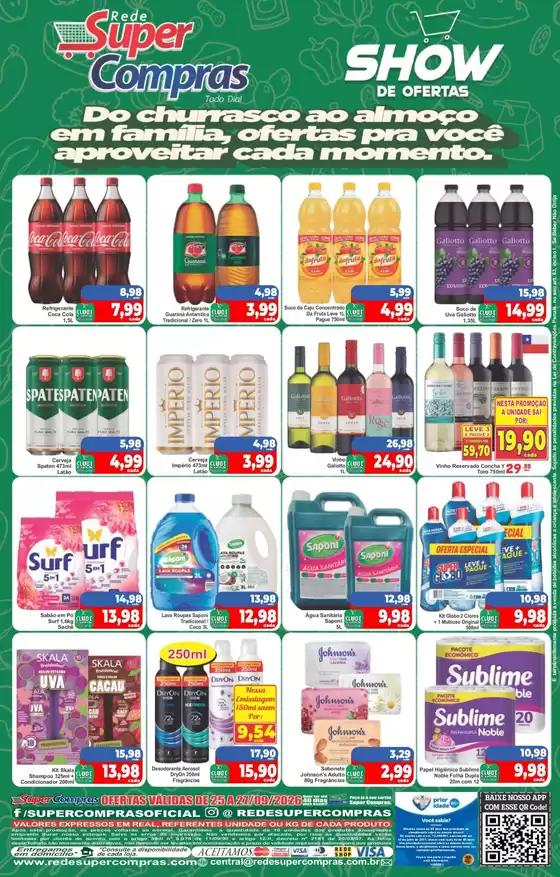 Catálogo Rede Super Compras | Encarte Rede Super Compras | 2026-09-25T00:00:00.000Z - 2026-09-27T00:00:00.000Z