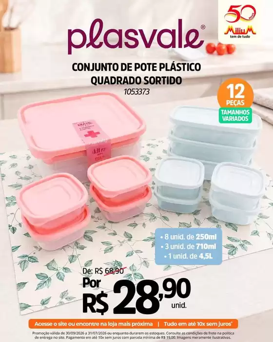 Catálogo Milium | Encarte Milium | 2026-09-25T00:00:00.000Z - 2026-09-30T00:00:00.000Z