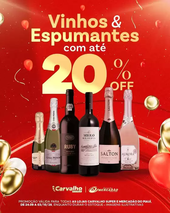 Catálogo Carvalho Supermercado | Ofertas especiais para você | 2026-09-24T00:00:00.000Z - 2026-10-03T00:00:00.000Z