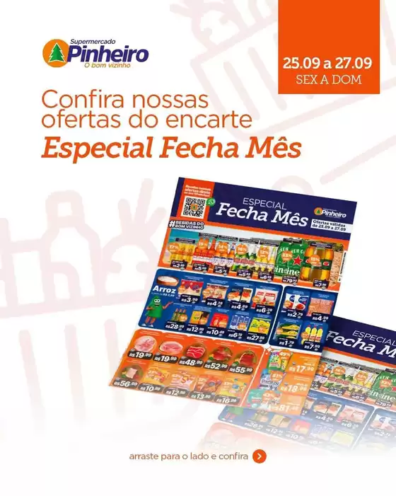 Catálogo Pinheiro Supermercado | Ofertas para caçadores de pechinchas | 2026-09-25T00:00:00.000Z - 2026-09-27T00:00:00.000Z