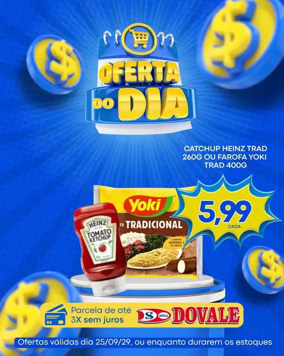 Catálogo Dovale | Melhores ofertas para todos os caçadores de pechinchas | 2029-09-25T00:00:00.000Z - 2029-09-25T00:00:00.000Z