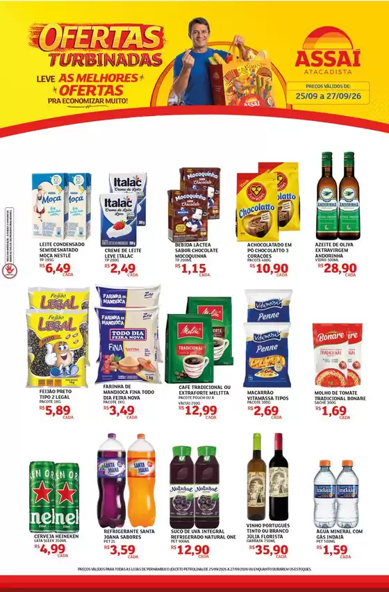Catálogo Assaí Atacadista | Encarte Assaí Atacadista 172468-571 | 2026-09-25T00:00:00.000Z - 2026-09-27T00:00:00.000Z
