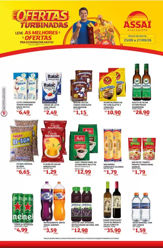 Catálogo Assaí Atacadista | Encarte Assaí Atacadista 172473-574 | 2026-09-25T00:00:00.000Z - 2026-09-27T00:00:00.000Z