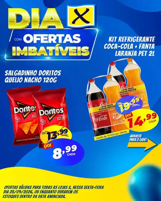 Catálogo X Supermercados | Encarte X Supermercados | 2026-09-25T00:00:00.000Z - 2026-09-25T00:00:00.000Z