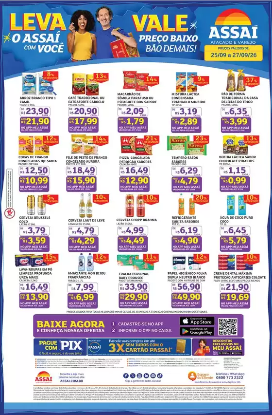 Catálogo Assaí Atacadista | Encarte Assaí Atacadista 172479-525 | 2026-09-25T00:00:00.000Z - 2026-09-27T00:00:00.000Z