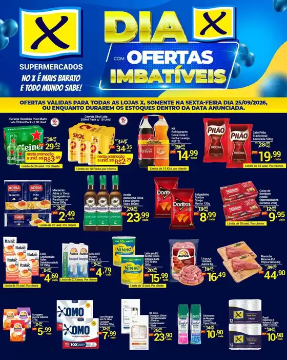 Catálogo X Supermercados | Nossas melhores ofertas para você | 2026-09-25T00:00:00.000Z - 2026-09-25T00:00:00.000Z