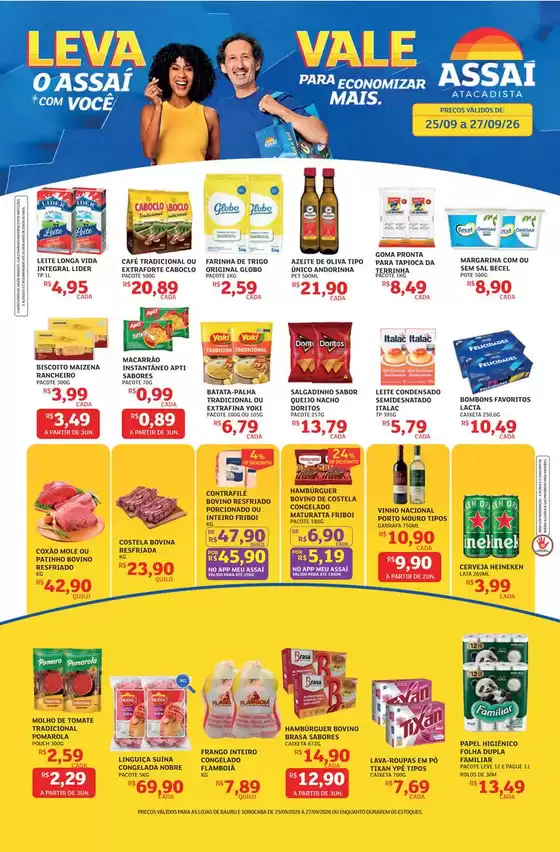 Catálogo Assaí Atacadista | Encarte Assaí Atacadista 172483-770 | 2026-09-25T00:00:00.000Z - 2026-09-27T00:00:00.000Z