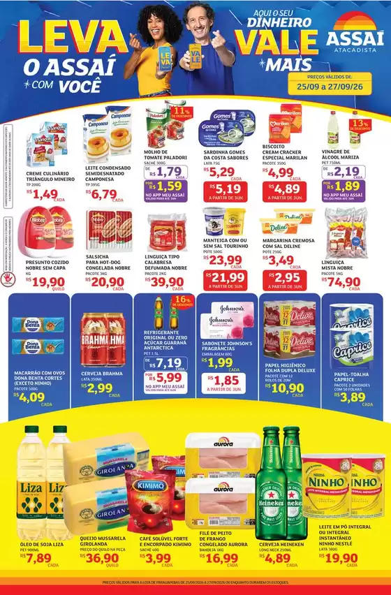 Catálogo Assaí Atacadista | Encarte Assaí Atacadista 172494-699 | 2026-09-25T00:00:00.000Z - 2026-09-27T00:00:00.000Z