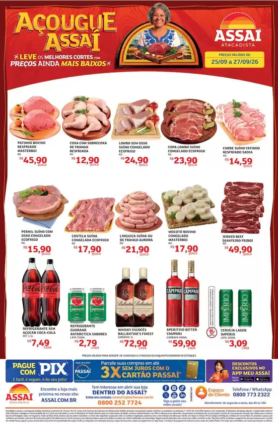 Catálogo Assaí Atacadista em Itajaí | Encarte Assaí Atacadista 172503-537 | 2026-09-25T00:00:00.000Z - 2026-09-27T00:00:00.000Z