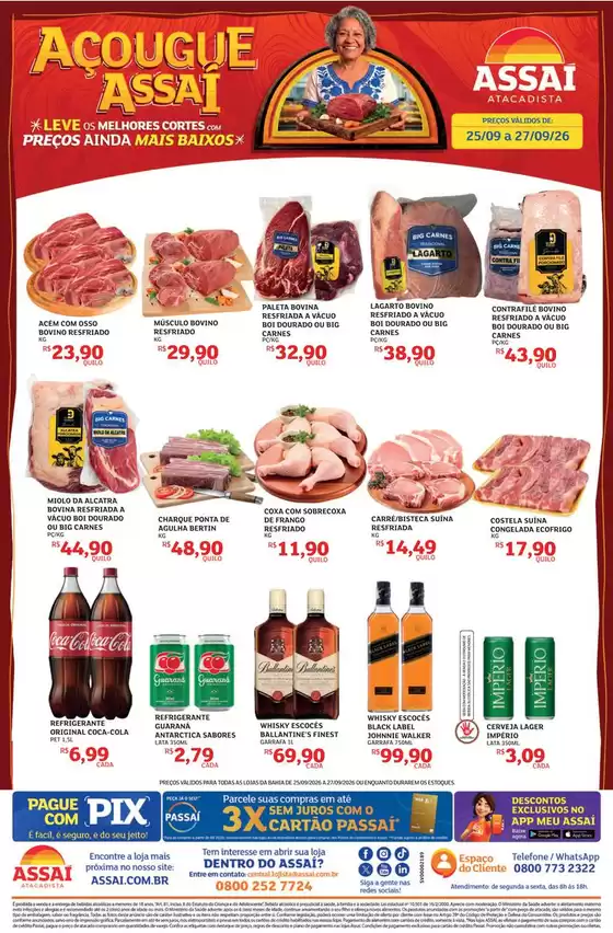 Catálogo Assaí Atacadista em Itajaí | Encarte Assaí Atacadista 172502-531 | 2026-09-25T00:00:00.000Z - 2026-09-27T00:00:00.000Z