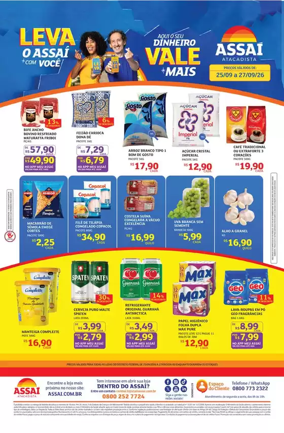 Catálogo Assaí Atacadista em Itajaí | Encarte Assaí Atacadista 172513-535 | 2026-09-25T00:00:00.000Z - 2026-09-27T00:00:00.000Z