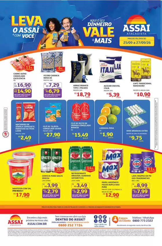 Catálogo Assaí Atacadista em Itajaí | Encarte Assaí Atacadista 172514-536 | 2026-09-25T00:00:00.000Z - 2026-09-27T00:00:00.000Z