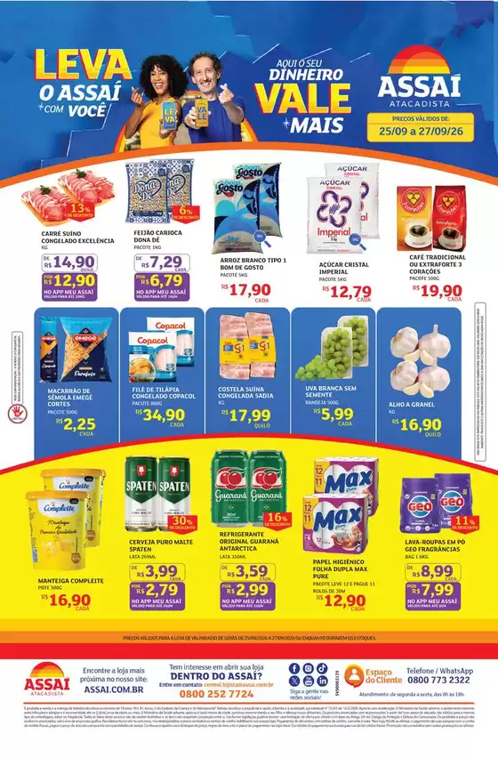 Catálogo Assaí Atacadista em Itajaí | Encarte Assaí Atacadista 172520-639 | 2026-09-25T00:00:00.000Z - 2026-09-27T00:00:00.000Z