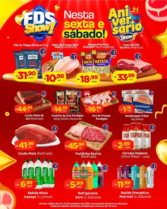 Catálogo Super Show | Nossas melhores ofertas para você | 2026-09-25T00:00:00.000Z - 2026-09-26T00:00:00.000Z