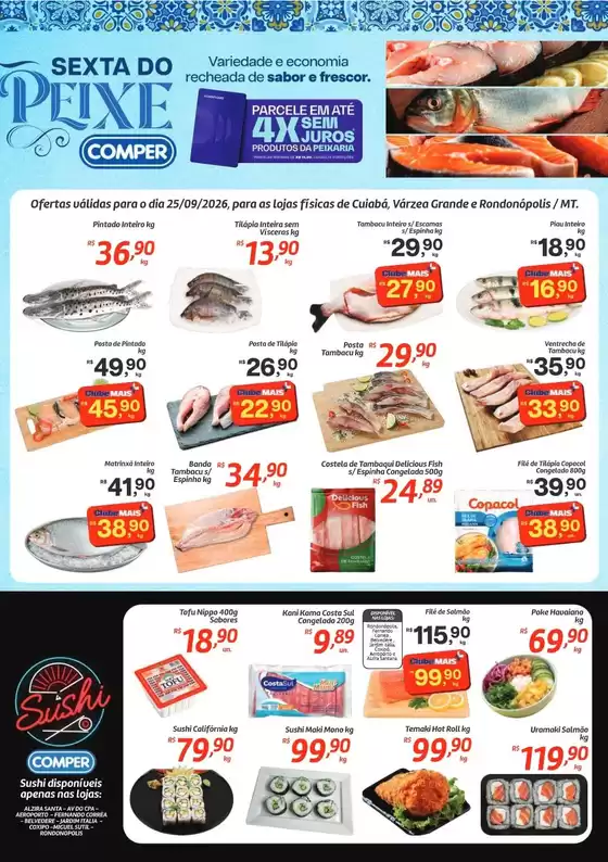 Catálogo Comper | SEXTA DO PEIXE MT | 2026-09-25T00:00:00.000Z - 2026-09-25T00:00:00.000Z