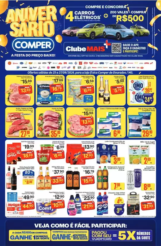 Catálogo Comper | FIM DE SEMANA MS DOURADOS | 2026-09-25T00:00:00.000Z - 2026-09-27T00:00:00.000Z