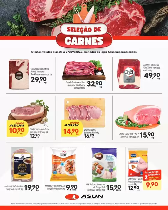 Catálogo Asun | Seleção de Carnes | 2026-09-25T00:00:00.000Z - 2026-09-27T00:00:00.000Z