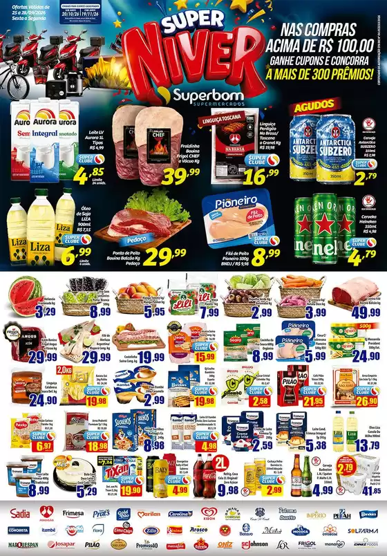 Catálogo Superbom Supermercados | Ofertas exclusivas | 2026-09-25T00:00:00.000Z - 2026-09-28T00:00:00.000Z