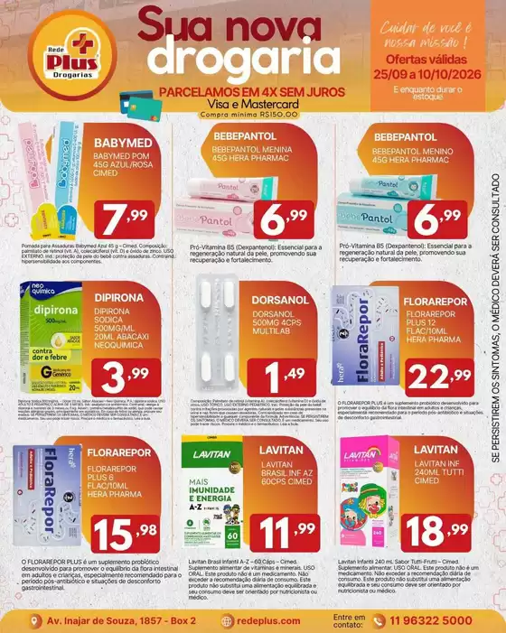 Catálogo Rede Plus Supermercados | Grandes descontos em produtos selecionados | 2026-09-25T00:00:00.000Z - 2026-10-10T00:00:00.000Z